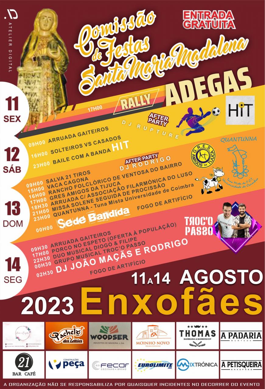 Festa de Sta. Maria Madalena - Enxofães
